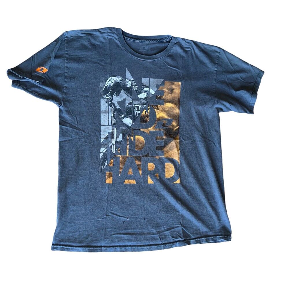 Koszulka One Industries Motocross Racing Vintage 90s Graphic Tee Large